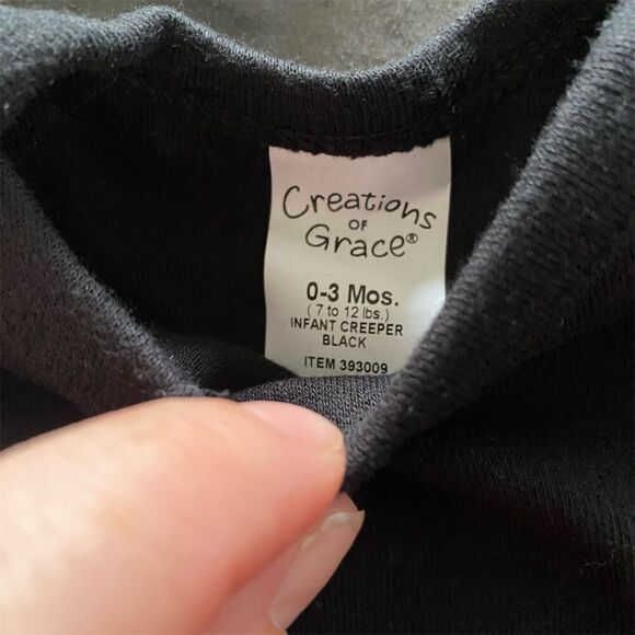 Creations of Grace Baby Bodysuits 0-3M Unisex Multicolor 5-Pack - Picture 2 of 8